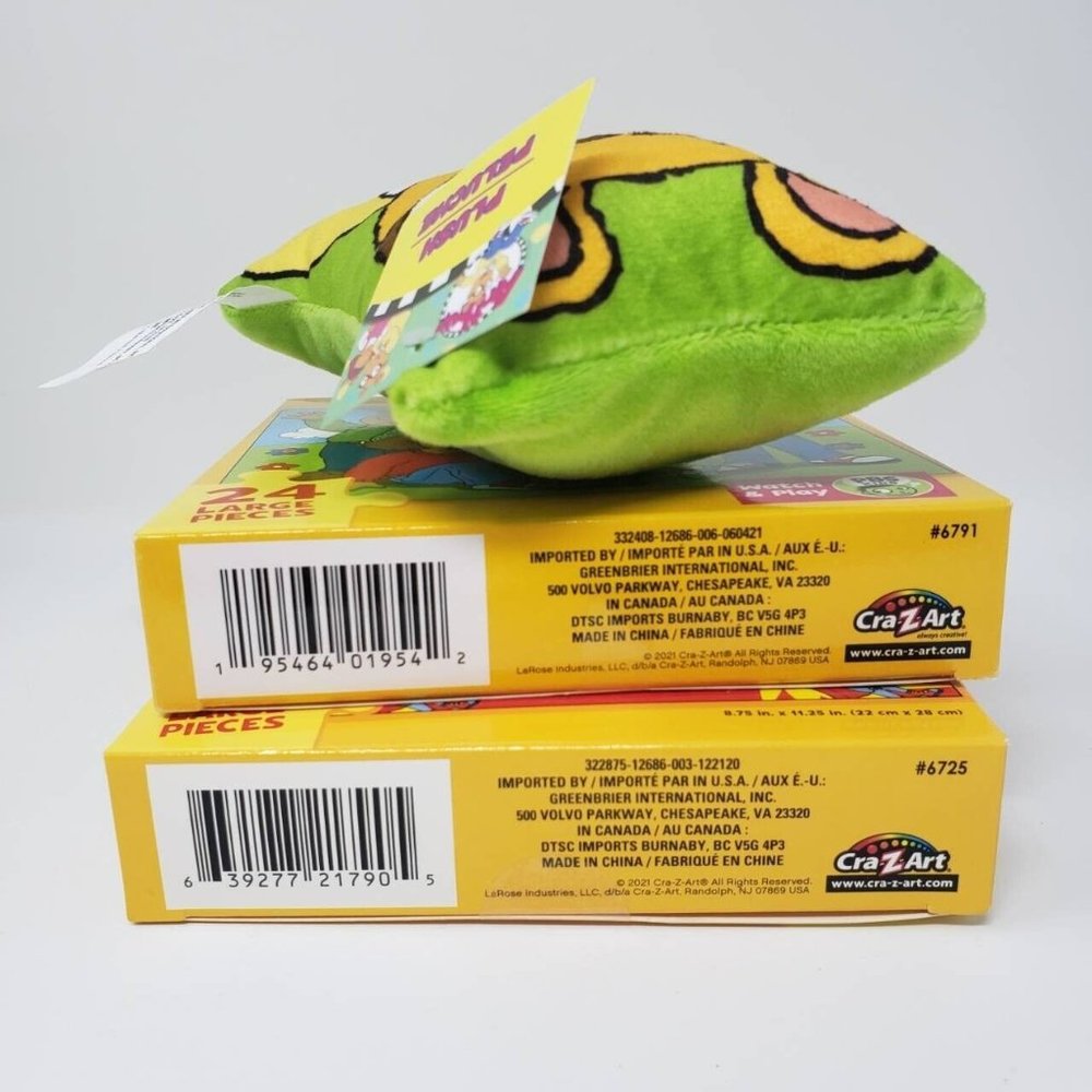 Arthur Show Bundle  2 Puzzles and Matching Plush! 24 Piece Puzzles and 7'' Plush - Picture 10 of 12